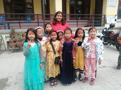 सरस्वती पूजा (वसन्त पञ्चमी) २०८० फागुन २ बुधवारको फोटो